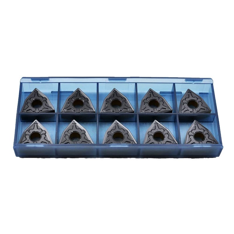 CDBP CNC Carbide Inserts WNMG431 Wnmg080404-TM for Metal Cutting Steel, Semi-Finishing chipbreaker for Turning Insert, 10 PCS - Image 4